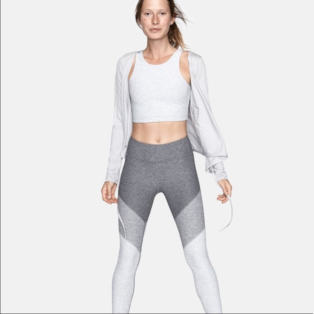 Outdoor Voices Plié Wrap Gray Yoga